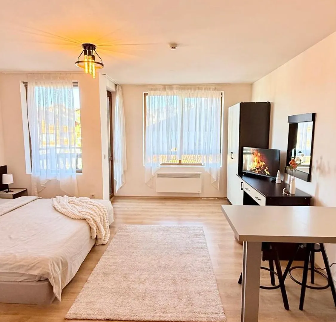 Encanto Bansko Cozy Studio With Balcony And Stunning Mountain & Town View 0*,