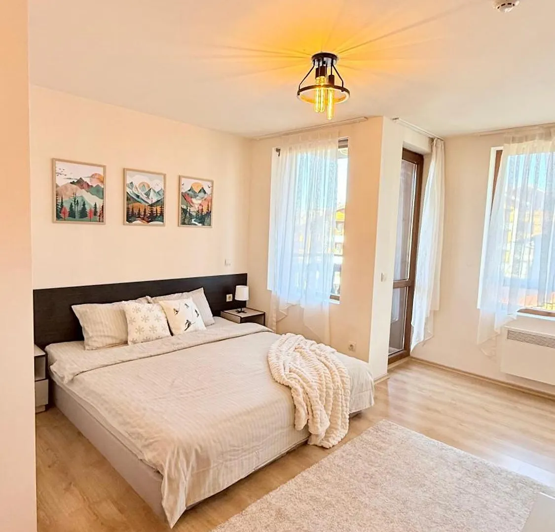 Encanto Bansko Cozy Studio With Balcony And Stunning Mountain & Town View